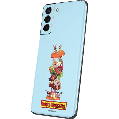 Bobs Burgers Stacked Galaxy S21 Plus 5G Skin
